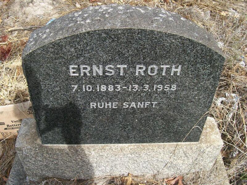 ROTH Ernst 1883-1958
