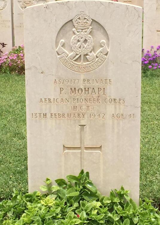 MOHAPI P. -1942