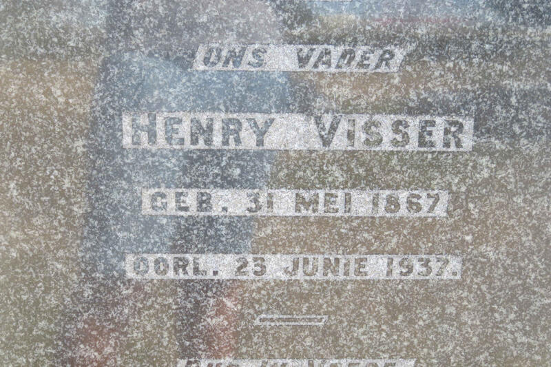 VISSER Henry 1867-1937