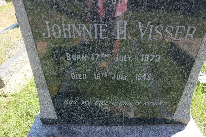 VISSER Johnnie H. 1873-1946