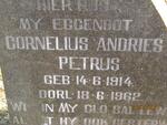 LOGGENBERG Cornelius Andries Petrus 1914-1962