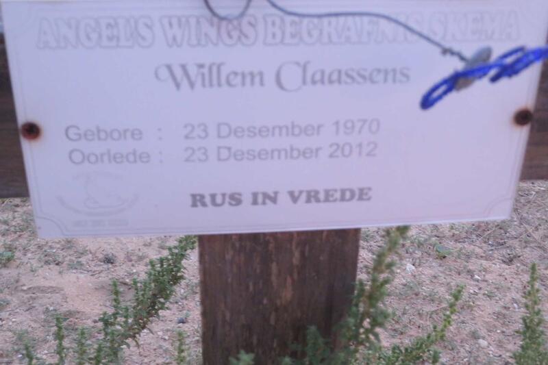 CLAASSENS Willem 1970-2012