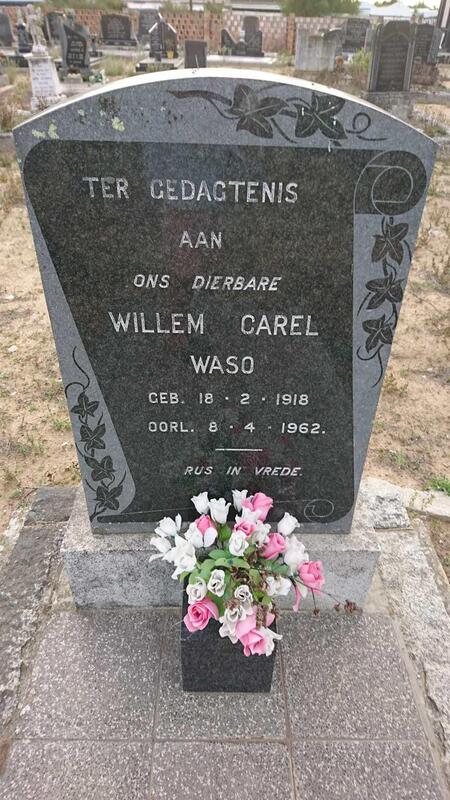 WASO Willem Carel 1918-1962