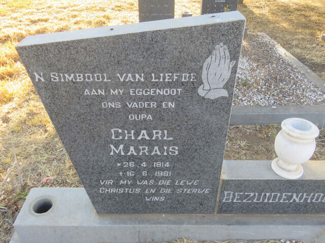 BEZUIDENHOUT Charl Marais 1914-1981
