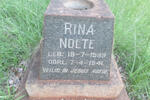 NOLTE Rina 1939-1941