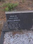 TROSKIE Phillippus Petrus 1943-1999