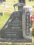 OLIVIER William 1930-2008 & Hester 1933-2008
