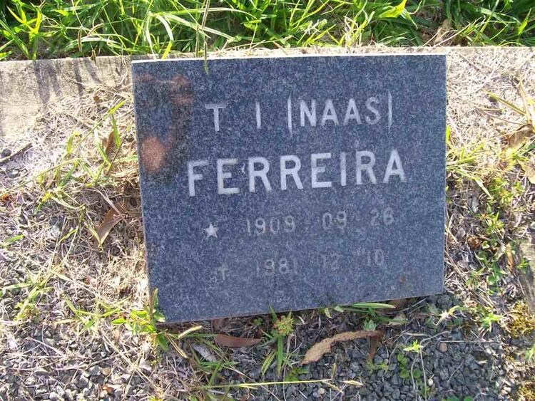 FERREIRA T.I. 1909-1981