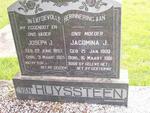 HUYSSTEEN Joseph J., van 1893-1965 & Jacomina J. 1900-1981