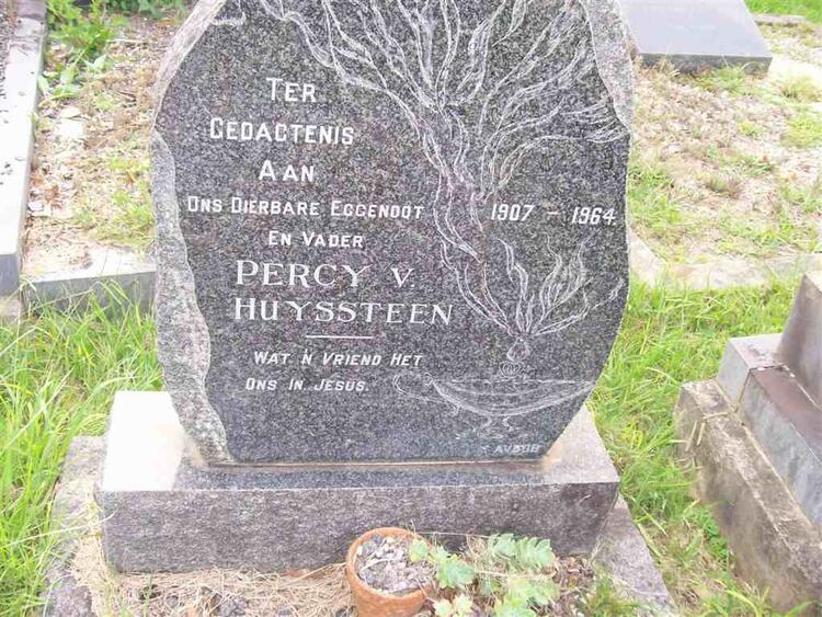 HUYSSTEEN Percy., van 1907-1964