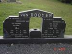 ROOYEN Ina, van 1915-1993 :: VAN ROOYEN Sanette 1951-1995
