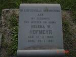 HOFMEYR Helena W. 1909-1981