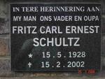 SCHULTZ Fritz Carl Ernest 1928-2002
