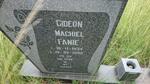 NIEKERK Gideon Machiel, van 1934-1998 & Elizabeth Georgina 1935-