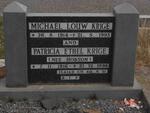 KRIGE Michael Louw 1914-1993 & Patricia Ethel HOBSON 1916-1998