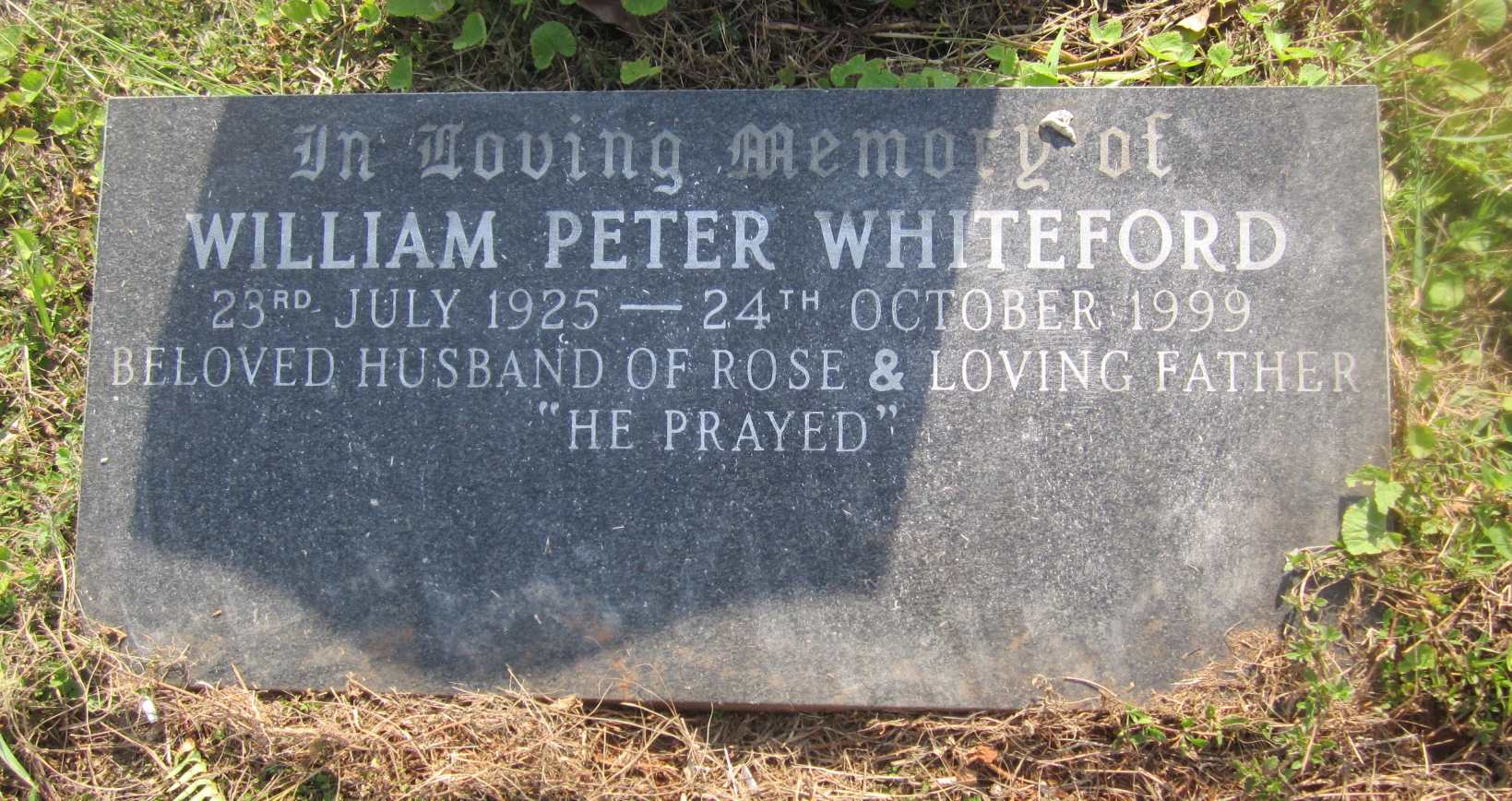 WHITEFORD William Peter 1925-1999