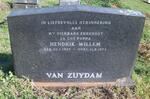 ZUYDAM Hendrik Willem, van 1925-1973