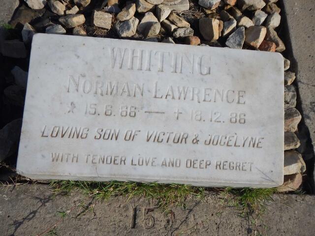 WHITING Norman Lawrence 1966-1986