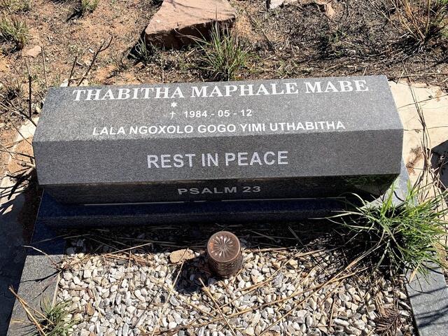 MABE Thabitha Maphale -1984