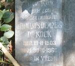 KOCK Hermanus Dempers, de 1903-1968