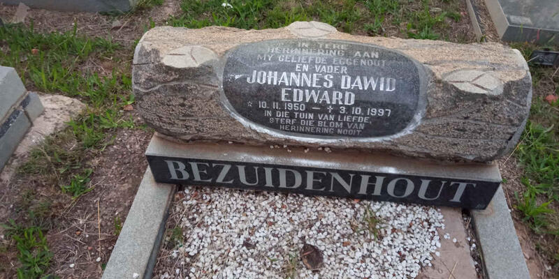 BEZUIDENHOUT Johannes Dawid Edward 1950-1997
