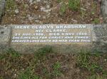 BRADSHAW Irene Gladys nee CLARKE 1906-1940