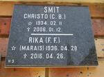 SMIT C.B. 1934-2006 & F.F. MARAIS 1936-2016