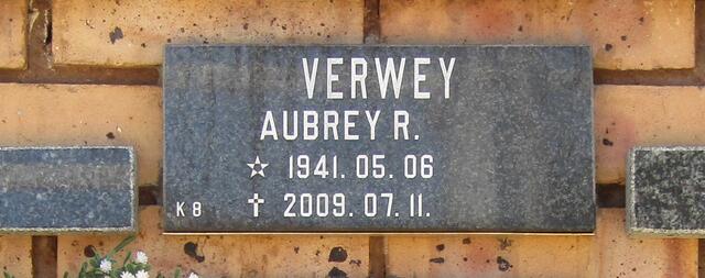 VERWEY Aubrey R. 1941-2009