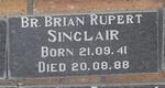 SINCLAIR Brian Rupert 1941-1988