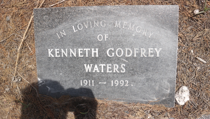 WATERS Kenneth Godfrey 1911-1992