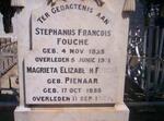 FOUCHE Stephanus Francois 1853-1931 & Magrieta Elizabeth PIENAAR 1855-1925