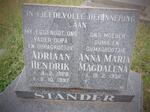 STANDER Adriaan Hendrik 1928-1997 & Anna Maria Magdalena 1932-
