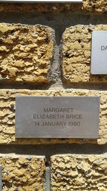 BRICE Margaret Elizabeth -1990