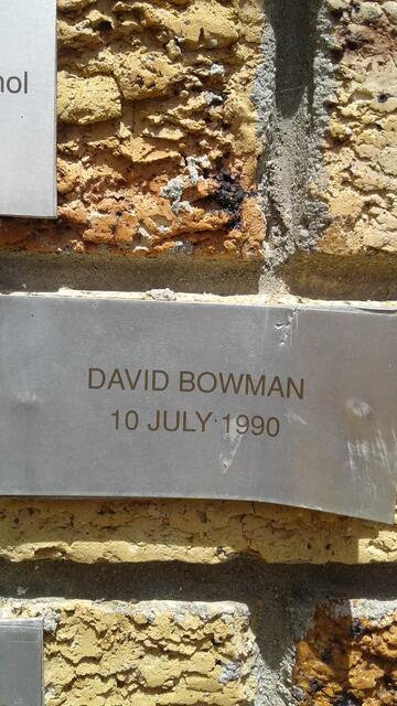 BOWMAN David -1990