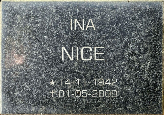 NICE Ina 1942-2009