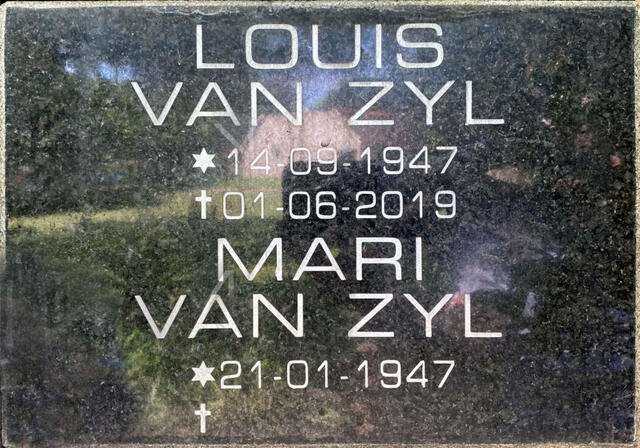 ZYL Louis, van 1947-2019 & Mari 1947-