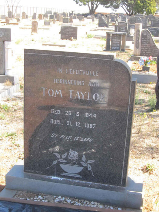 TAYLOR Tom 1944-1987