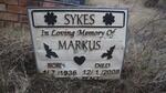 SYKES Markus 1936-2008