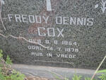 COX Freddy Dennis 1954-1978