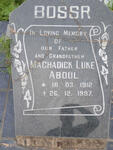 BOSSR Machadick Luke Abdul 1912-1997