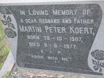 KOERT Martin Peter 1907-1977