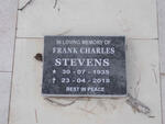 STEVENS Frank Charles 1935-2018