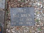 MCLAREN Mac 1931-1997
