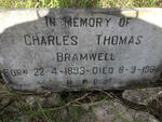 BRAMWELL Charles Thomas 1893-196?
