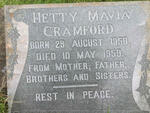 CRAMFORD Hetty Mavia 1950-1959