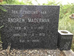 MAGERMAN Andrew 1931-1975
