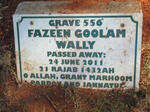 WALLY Fazeen Goolam -2011