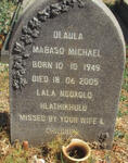 DLADLA Mabaso Michael 1949-2005