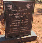 MSINDO Ndubeko Tenson 1955-2019