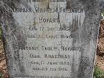 HOFART Johann Wilhelm Friedrich 1845-1906 & Antonie Emily KRAEMER 1853-1918
